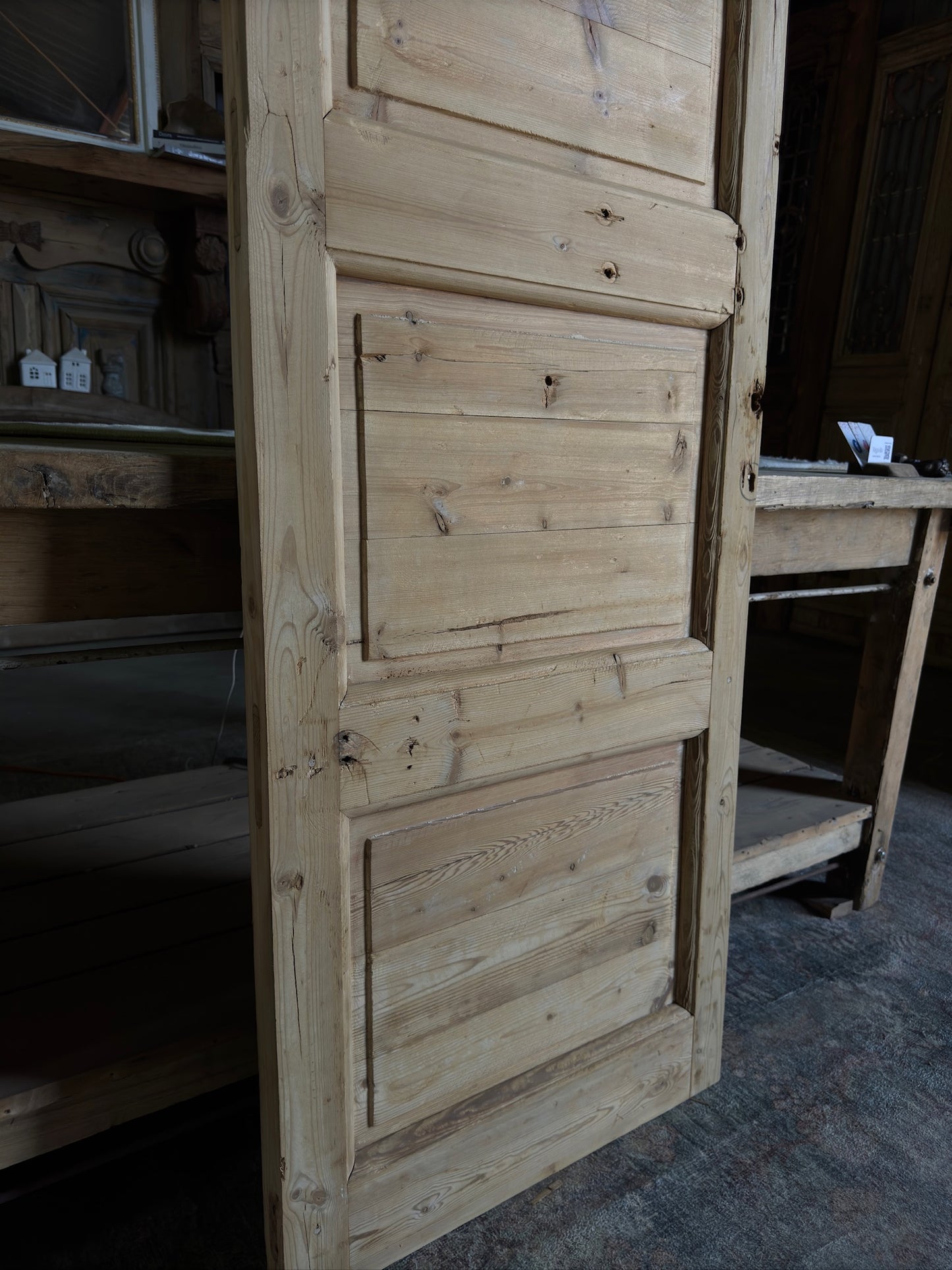 Classic Antique 5 Panel Solid Door - 24x96 G29