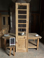 7 Lite Antique Glass Single Door - 24x94 J597