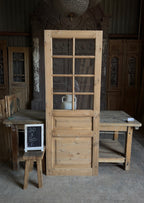 Handcrafted 8 Lite Single Glass Door - 30x80 L6