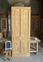 4 Panel Single Solid Antique Door - 34.25x93 K205