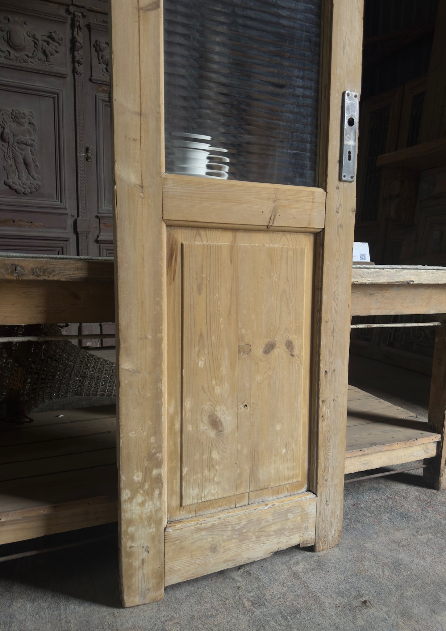 Glass Antique Door - 24.25x88.75 J512