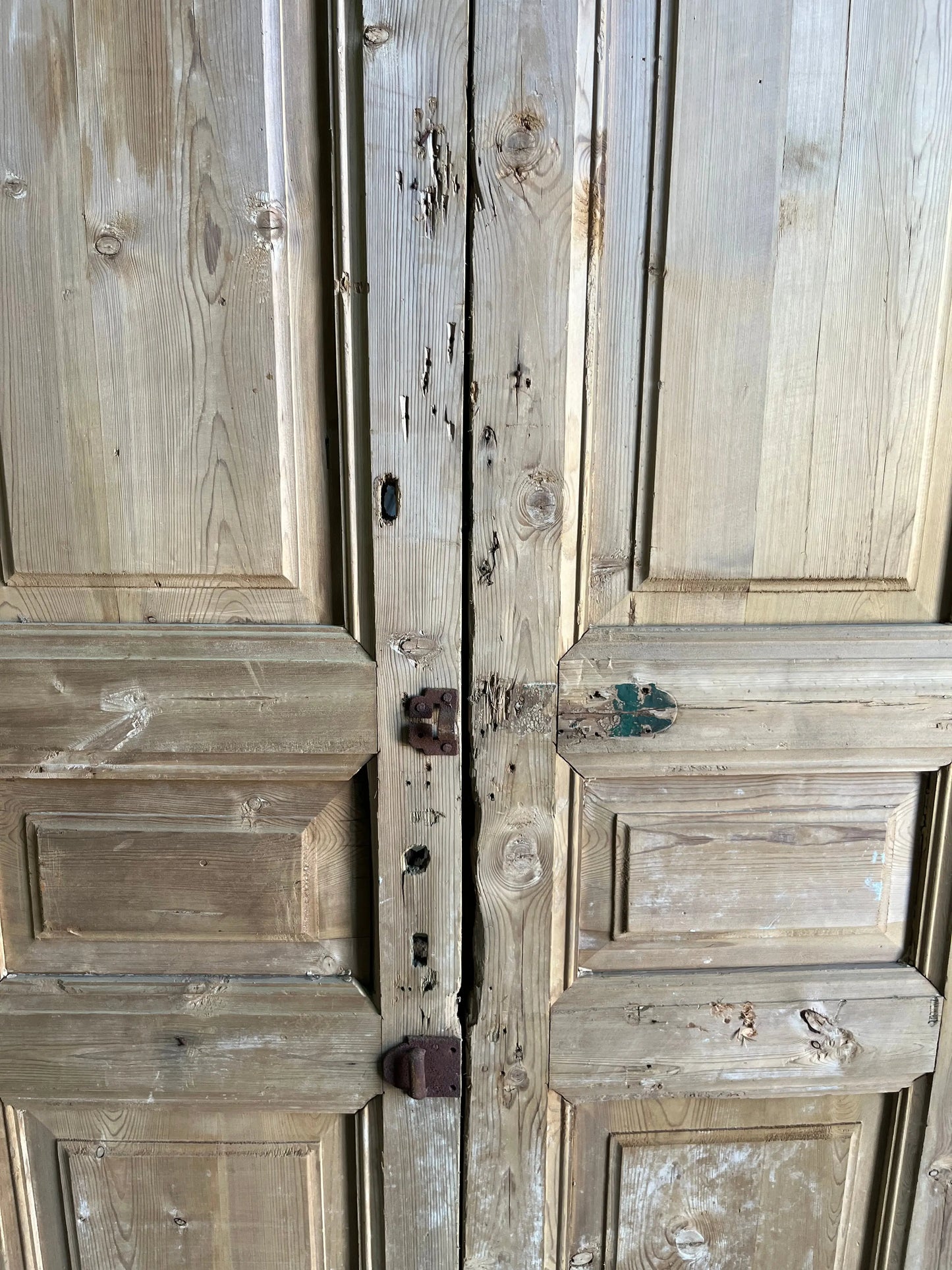 Antique French 3 Panel Doors - 41x106.50 A31 Magnolia Antique Door Co.