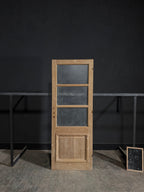 Antique Obscured Glass 3 Lite Single Door - 31.75x85.75 - N357