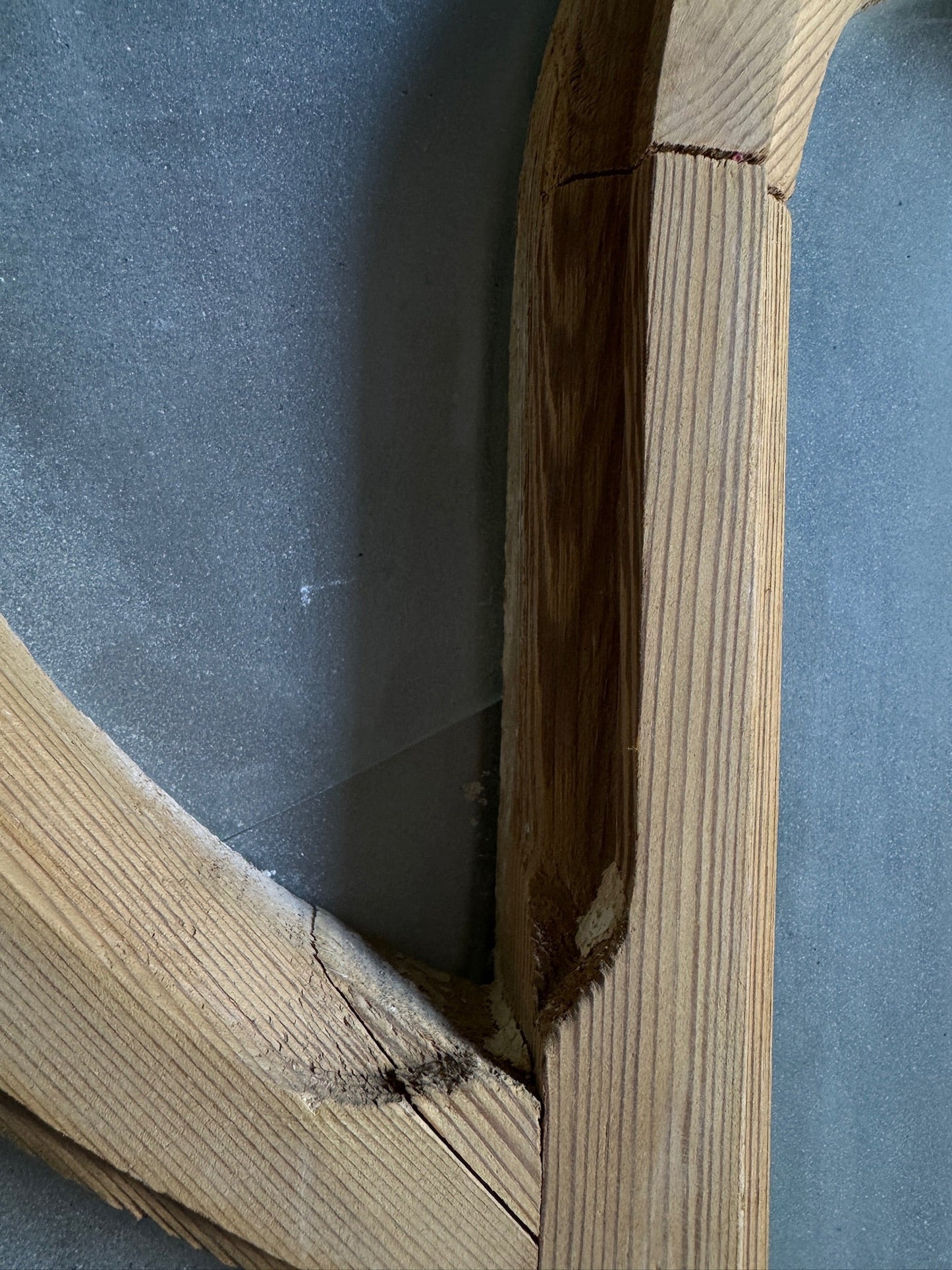 Arched Single Glass Antique Door 32x90.75 H17 - Magnolia Antique Door Co.