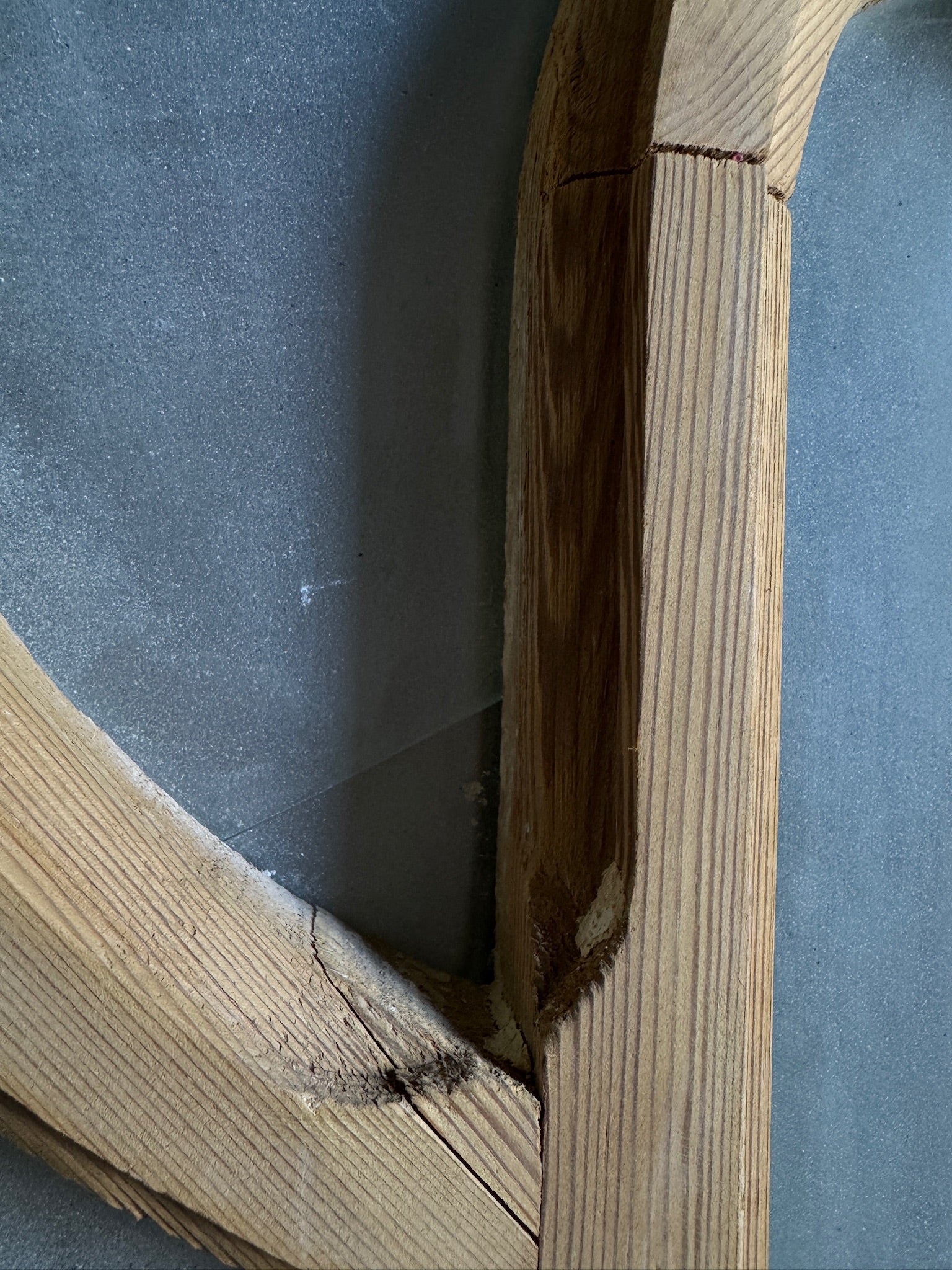 Arched Single Glass Antique Door 32x90.75 H17 - Magnolia Antique Door Co.