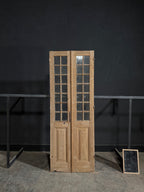 Antique Glass 14 Lite French Doors - 34.75x94.5 - N391