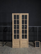 Antique Glass 10 Lite French Doors - 44.25x94.5 - N329