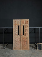 Antique Carved French Doors - 43.25x80.75 - N350