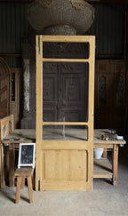 Antique Glass 3 Lite Door - 36x96 - L635
