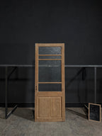 Antique Obscured Glass 3 Lite Single Door - 32x83.25 - N398