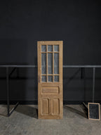 Antique Obscured Glass 9 Lite Single Door - 27.75x86.75 - N366
