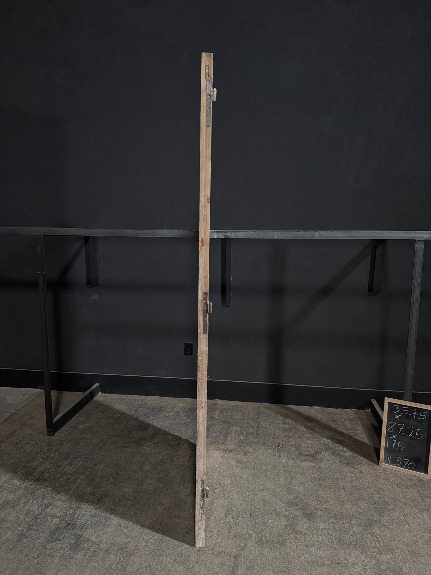 Antique Obscured Glass 15 Lite Single Door - 35.75x87.25 - N370