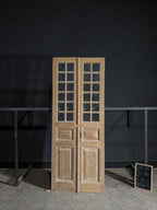 Antique Glass 12 Lite French Doors - 38.75x97.5 - N553