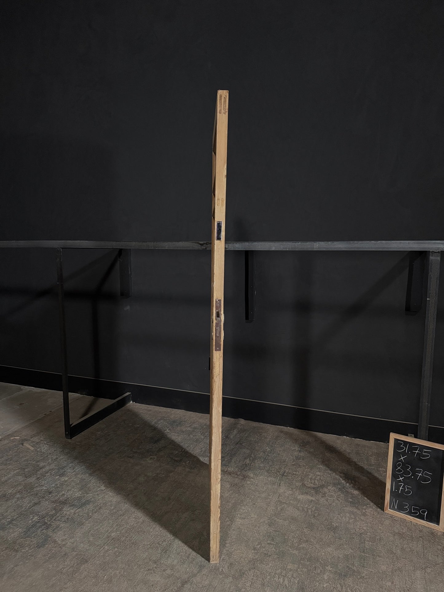 Antique Obscured Glass 4 Lite Single Door - 31.75x83.75 - N359