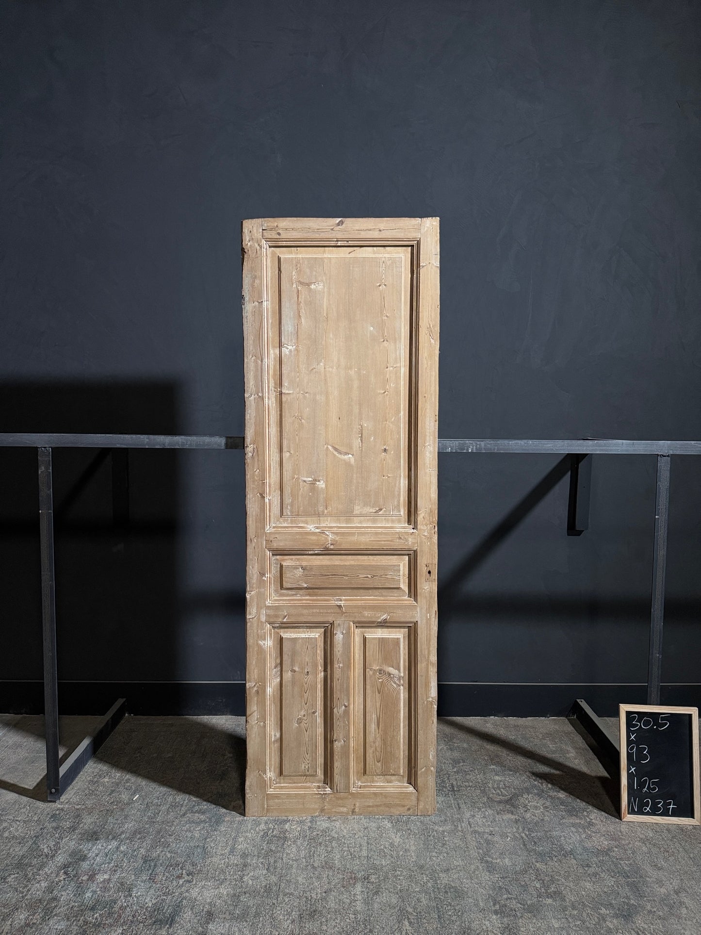 Antique 4 Panel Solid Single Door - 30.5x93 - N237