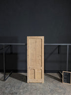 Antique Louvered 2 Panel Single Door - 25.5x70 - N141