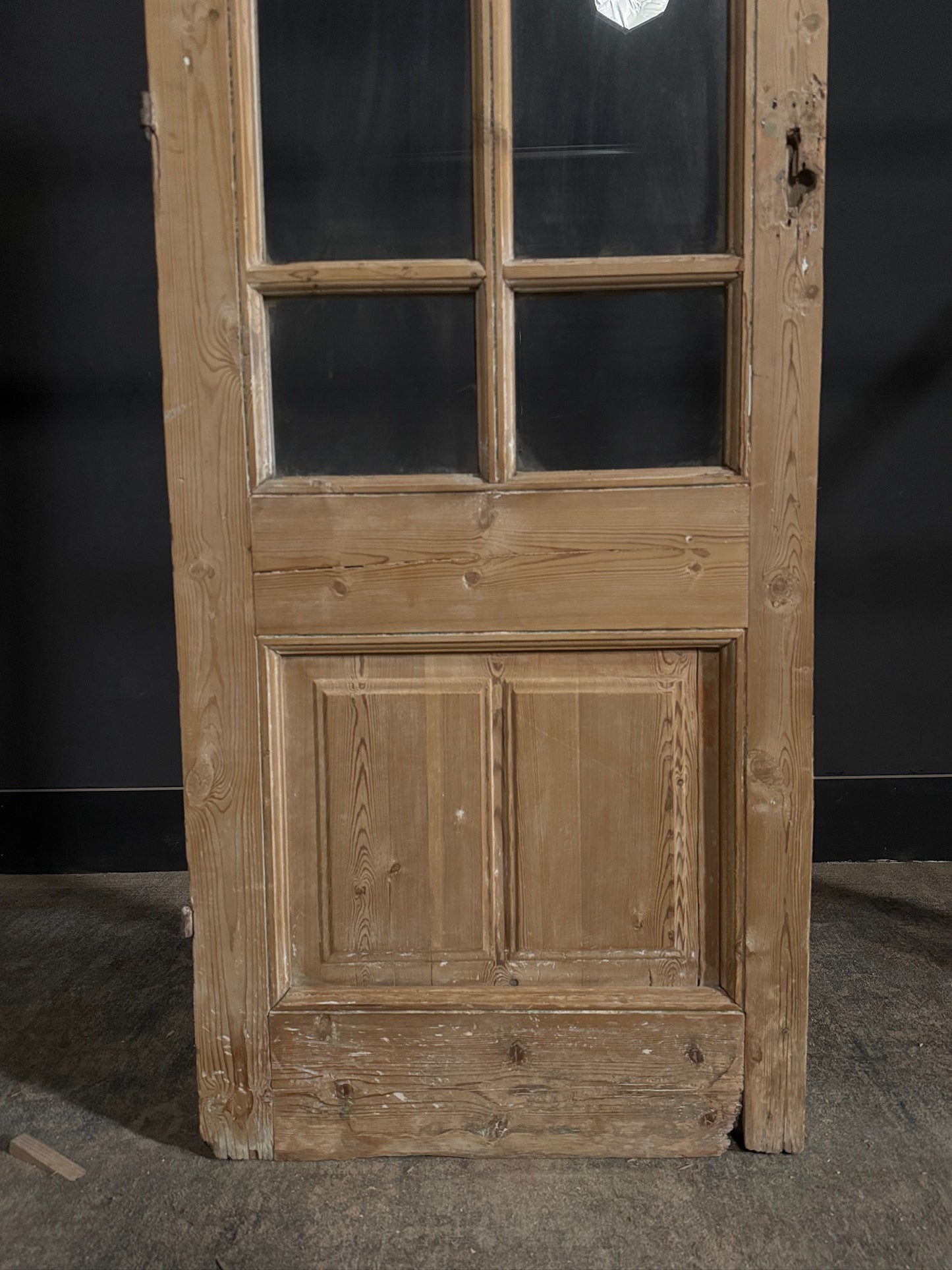 Antique Glass 6 Lite Single Door - 27x85.5 - N406