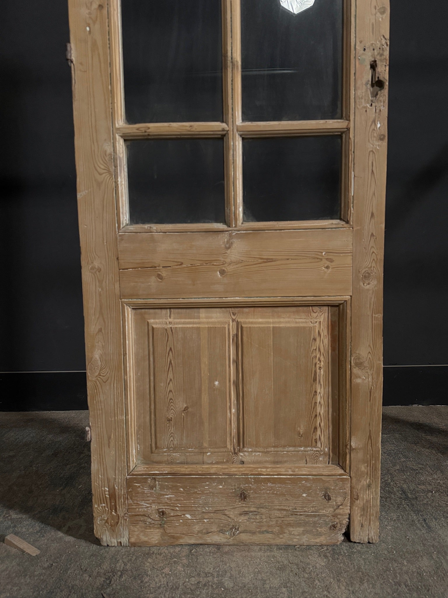 Antique Glass 6 Lite Single Door - 27x85.5 - N406