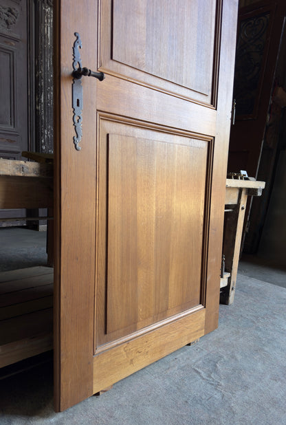 Antique French Solid Single Door - 36x79 - L440