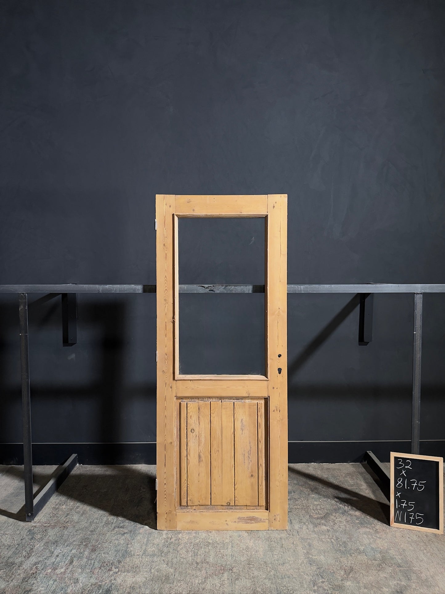 Antique Glass 1 Lite Single Door - 32x81.75 - N175