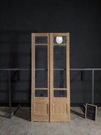Antique Glass French Doors - 44x100.5 - N486