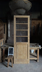 Antique Glass 4 Lite Door - 30x90.25 - L646