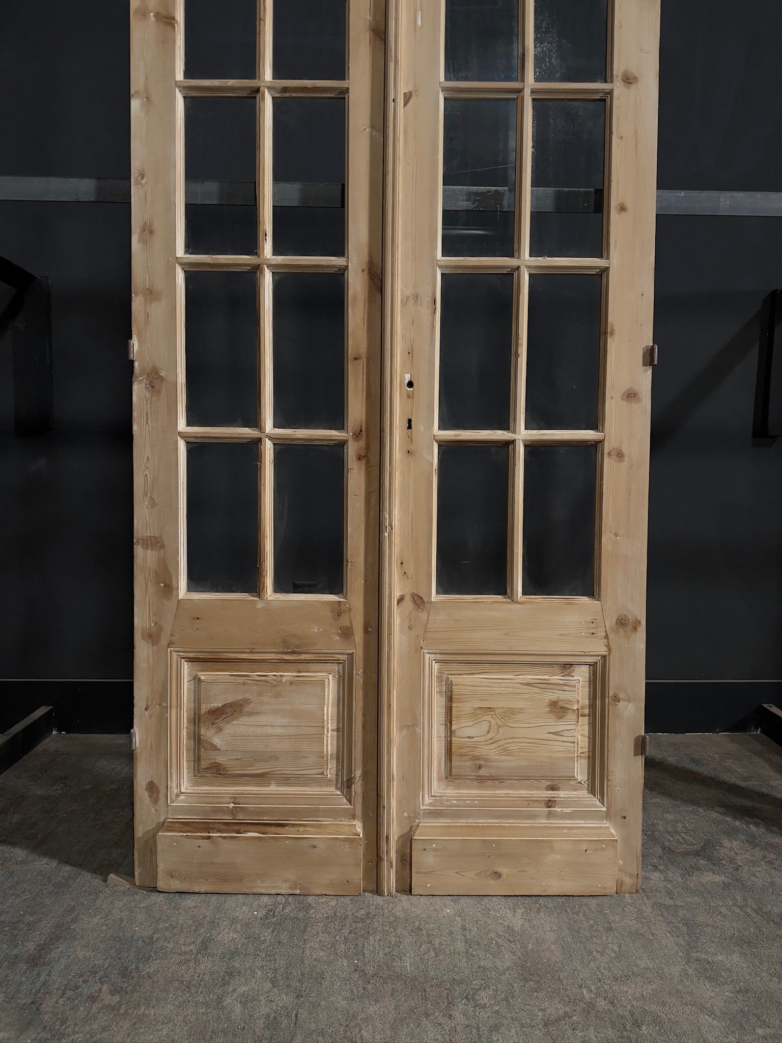Antique Glass 8 Lite French Doors - 43x84.75 - N372