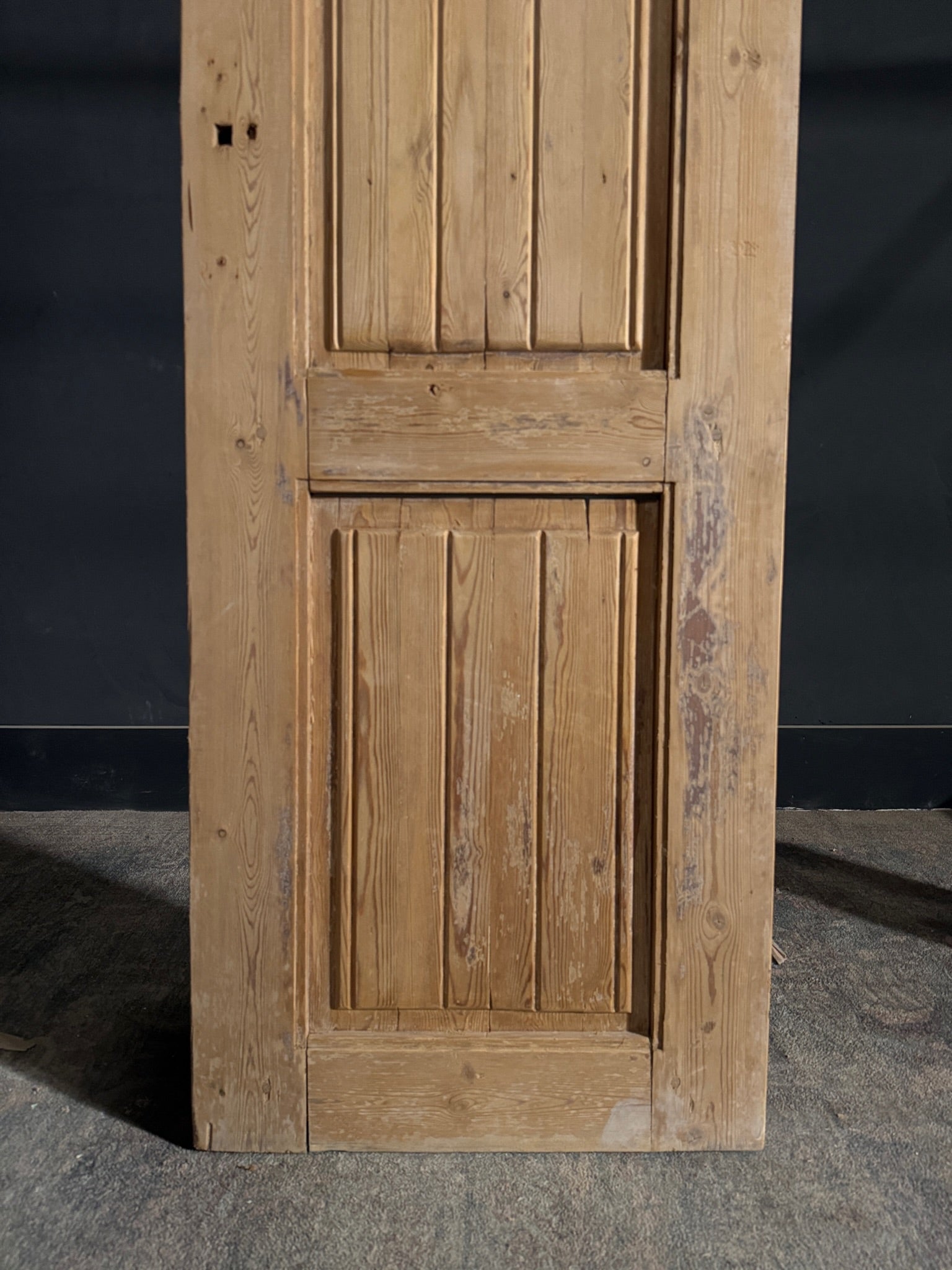 Antique Solid Single Door - 23.5x78.75 - N443
