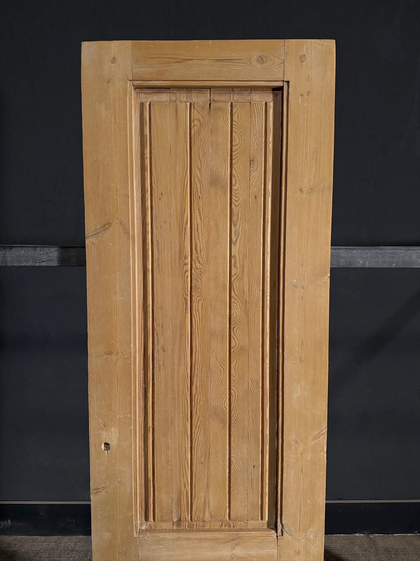 Antique Fluted 2 Panel Single Door - 23.5x78.5 - N451