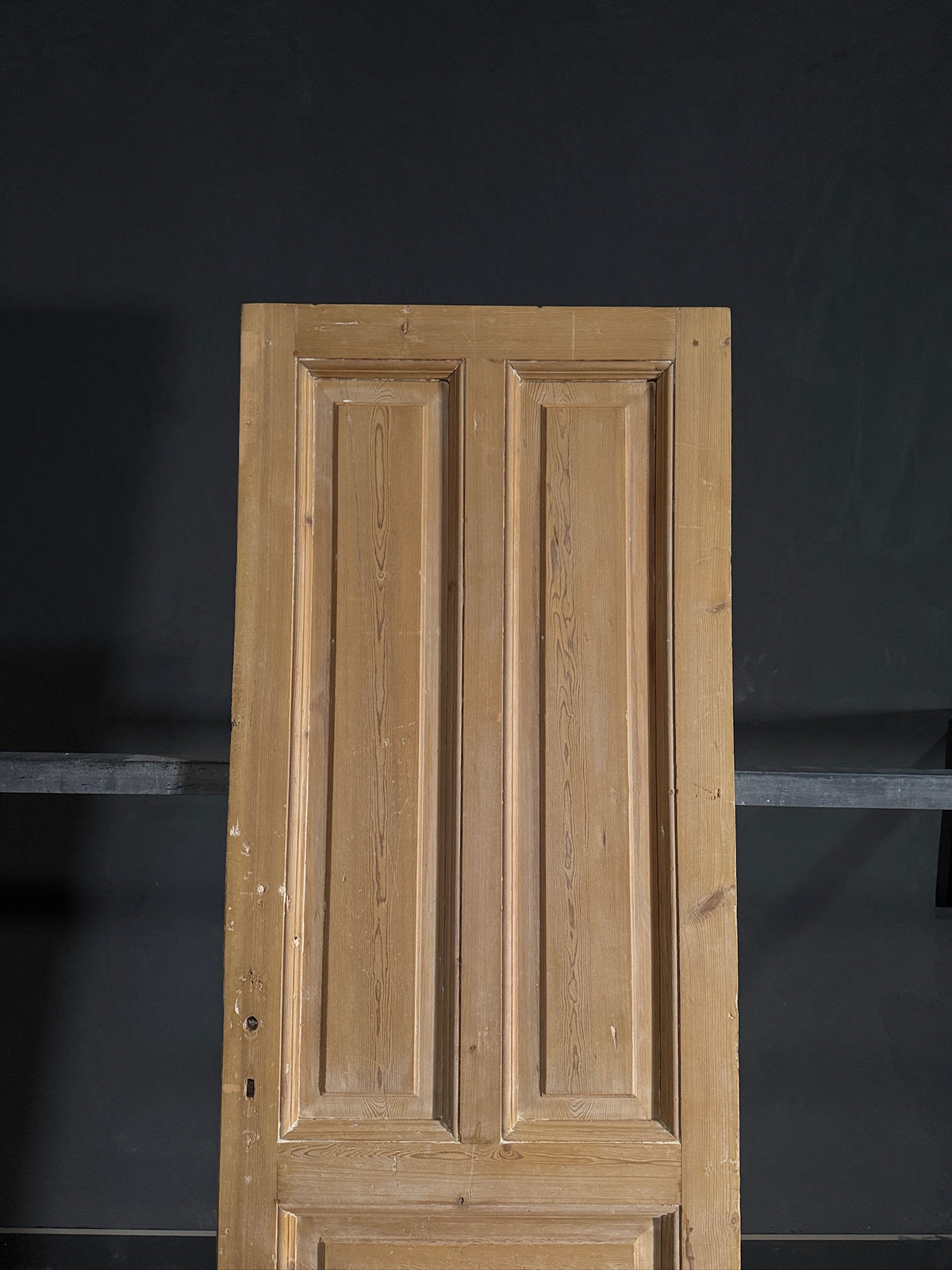 Antique 4 Panel Solid Single Door - 28.25x86.5 - N500
