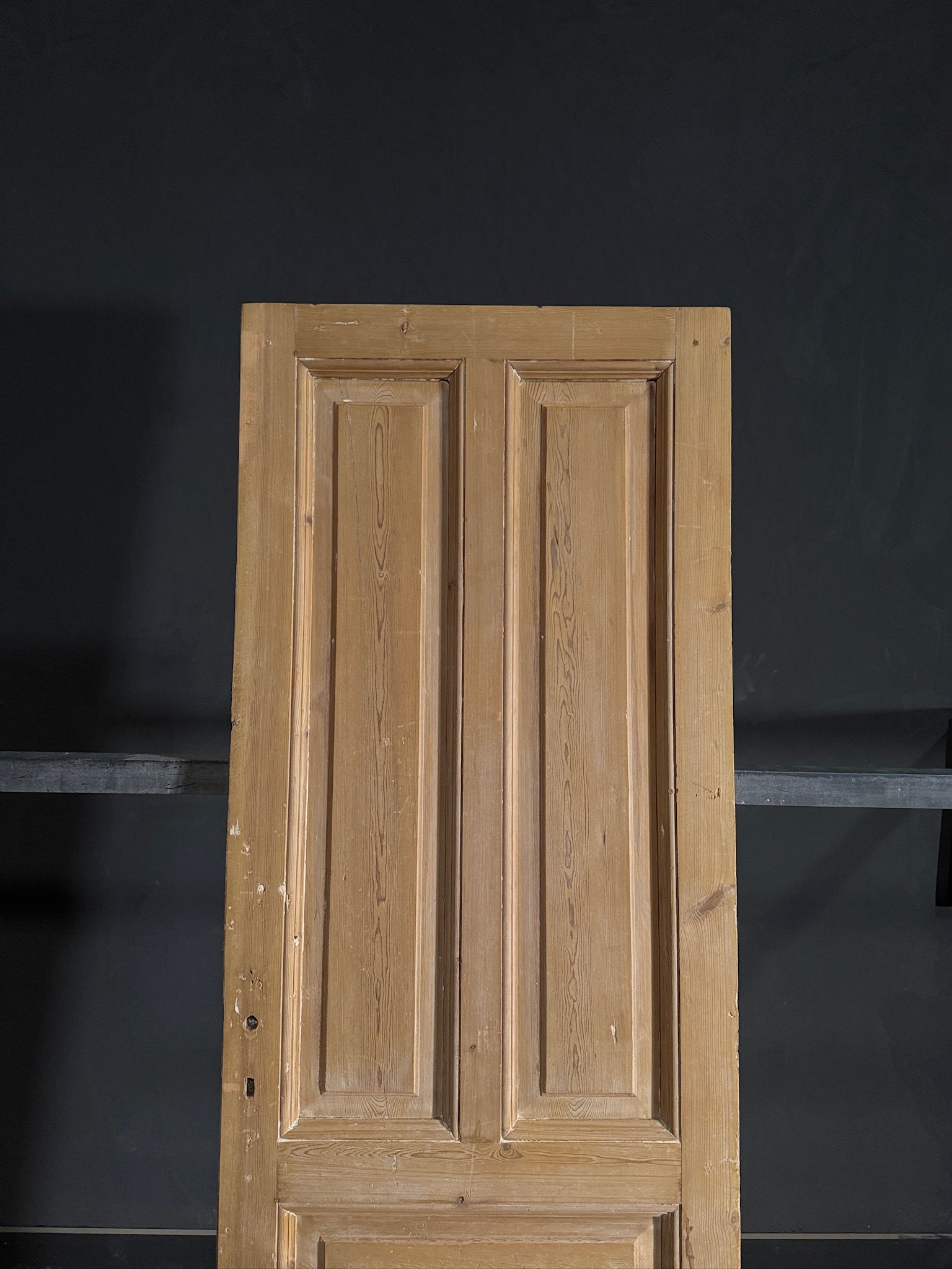 Antique 4 Panel Solid Single Door - 28.25x86.5 - N500
