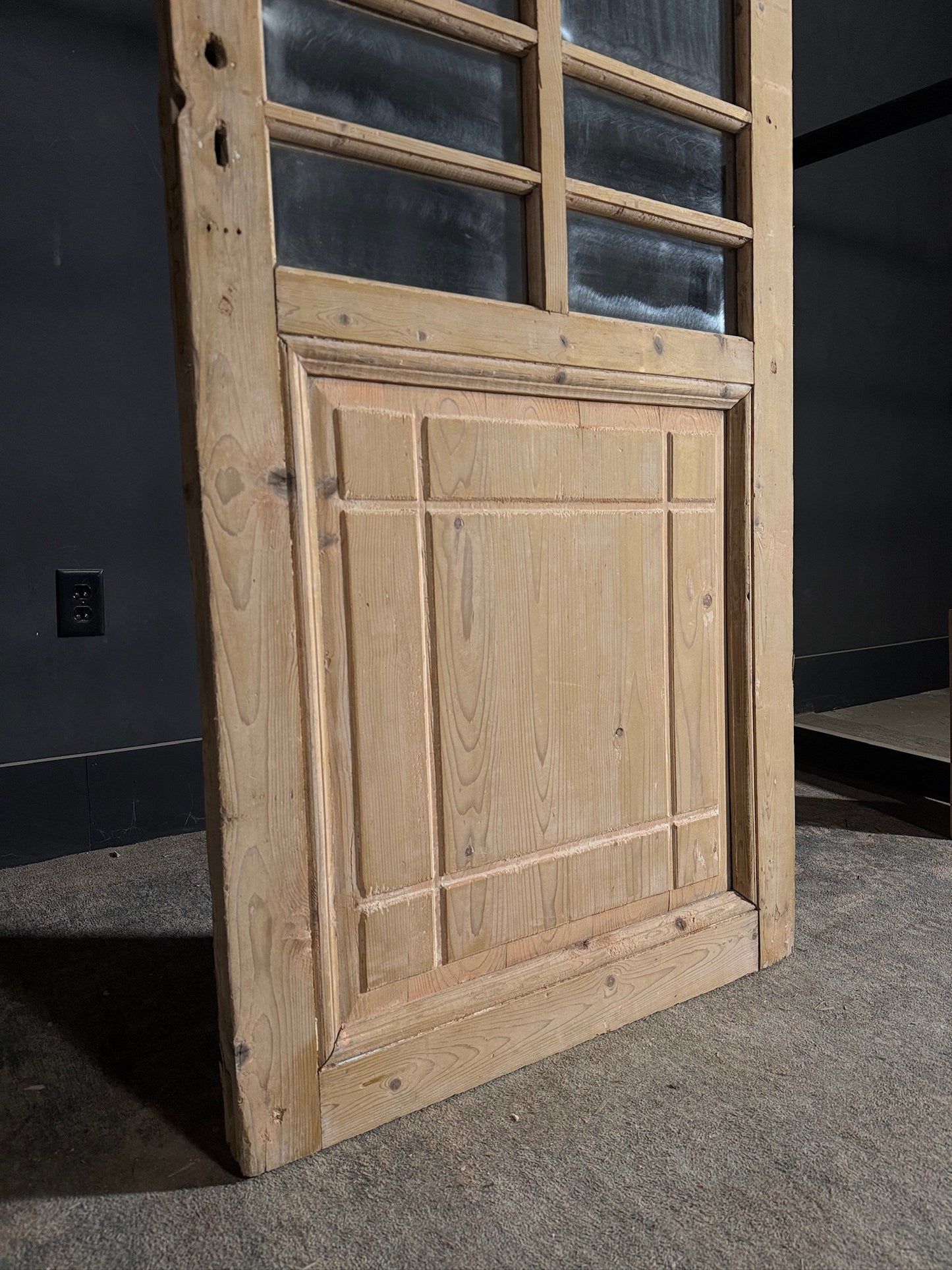 Antique Glass 6 Lite Single Door - 32x81.5 - N429