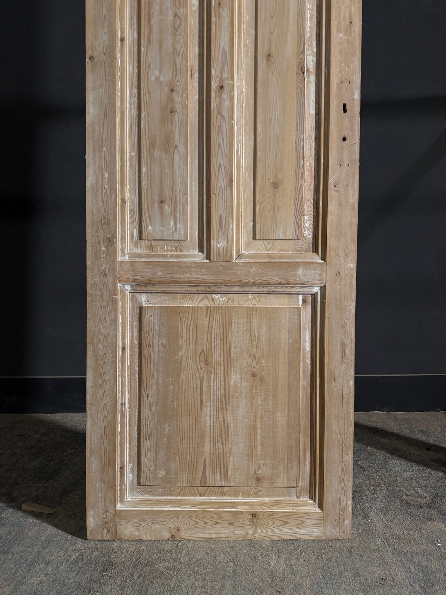 Antique 3 Panel Solid Single Door - 28x84.25 - N461