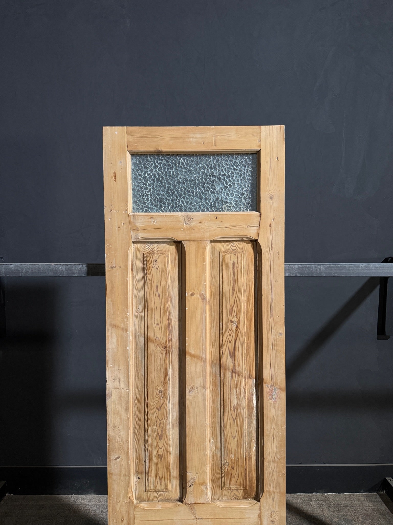 Antique Obscured Glass 1 Lite Single Door - 27.25x80.5 - N166