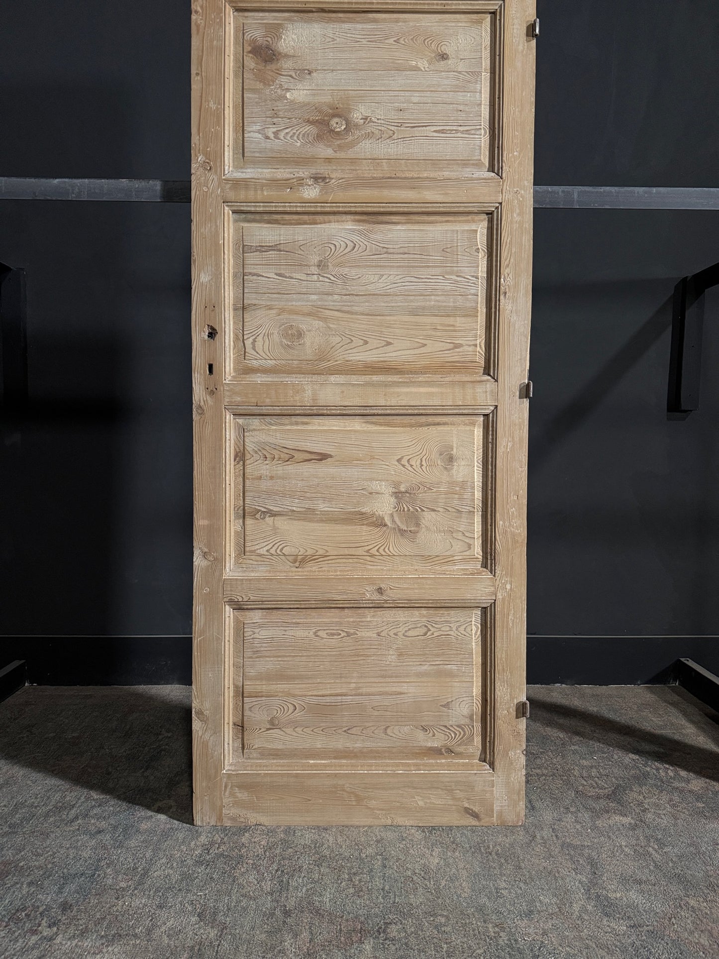 Antique 4 Panel Solid Single Door - 31x78.5 - N149