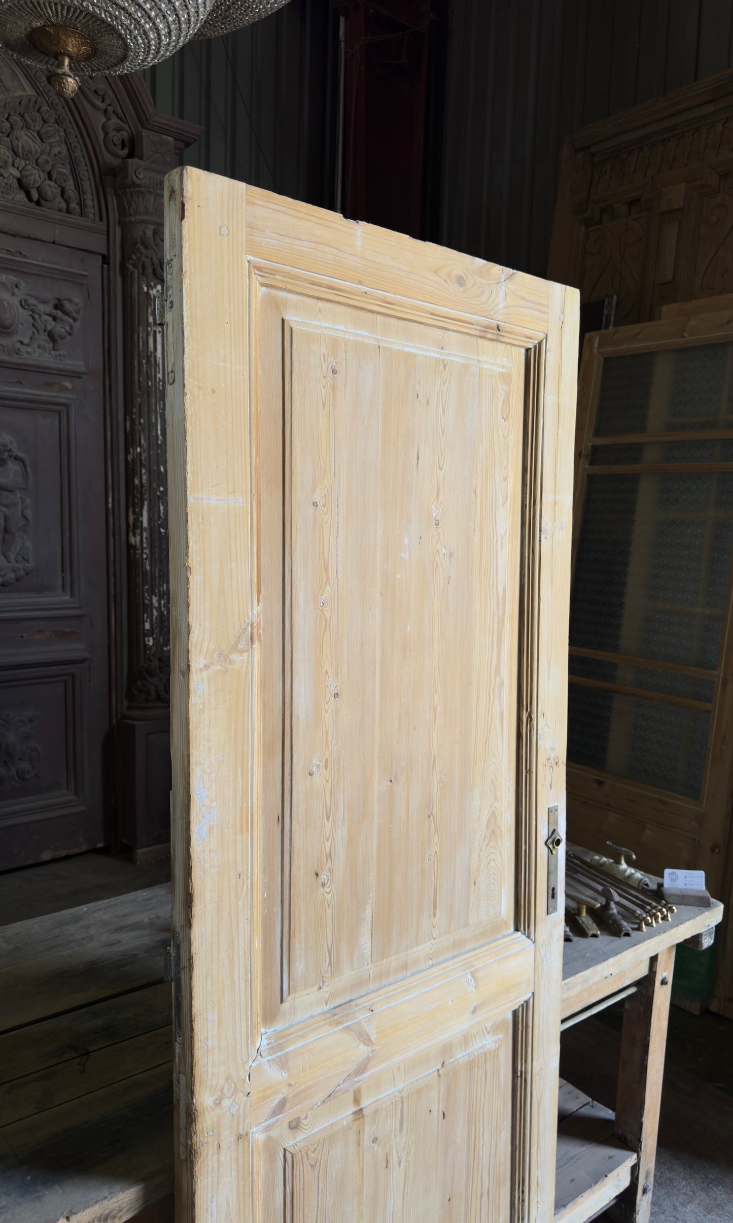 Antique 2 Panel Door - 28.25x78.75 - L675