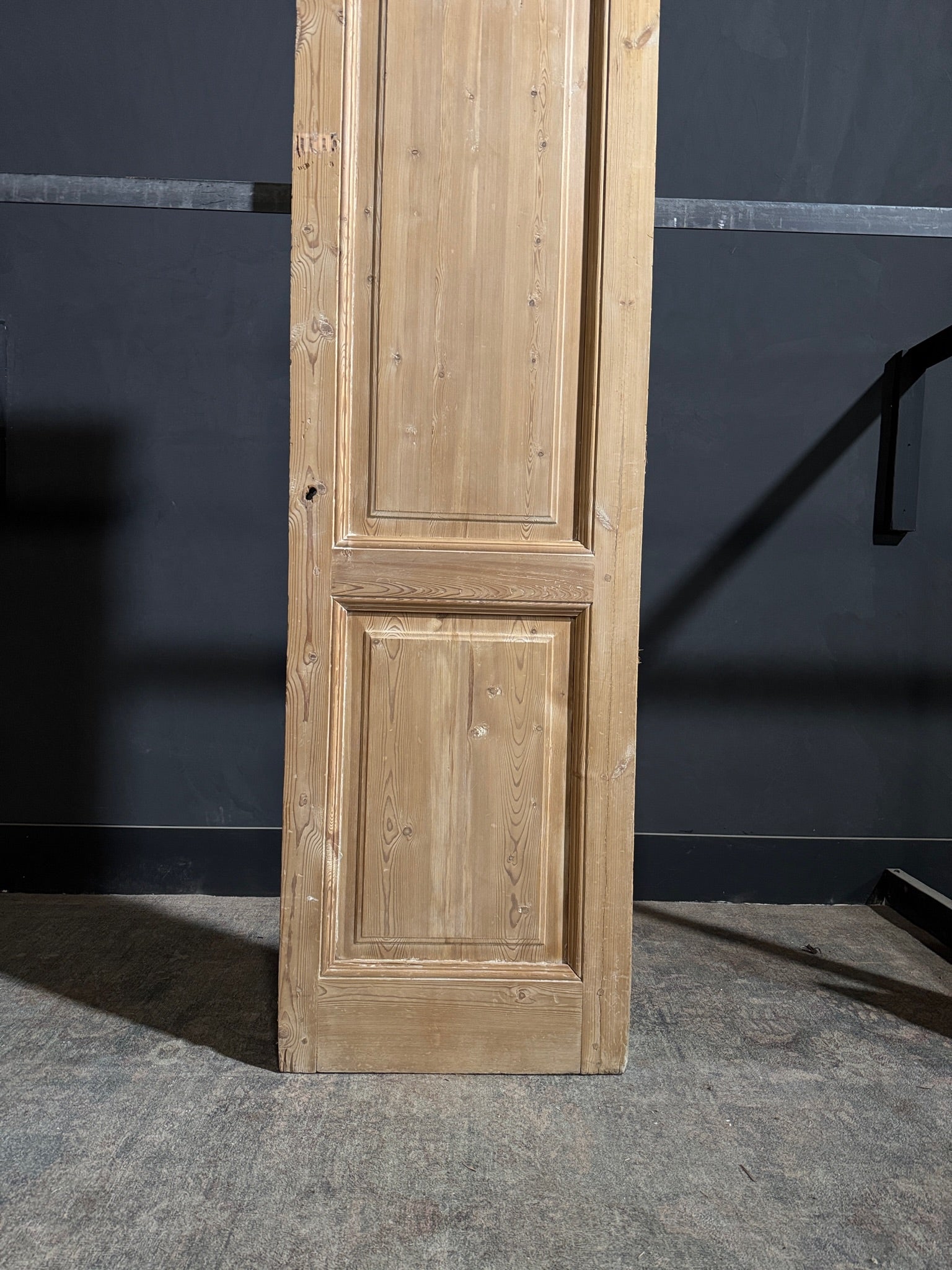 Antique 2 Panel Solid Single Door - 23.75x78 - N249