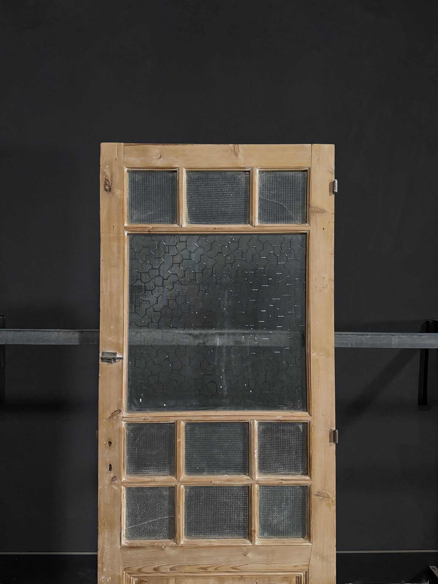 Antique Glass Single Door - 32.25x86 - N353