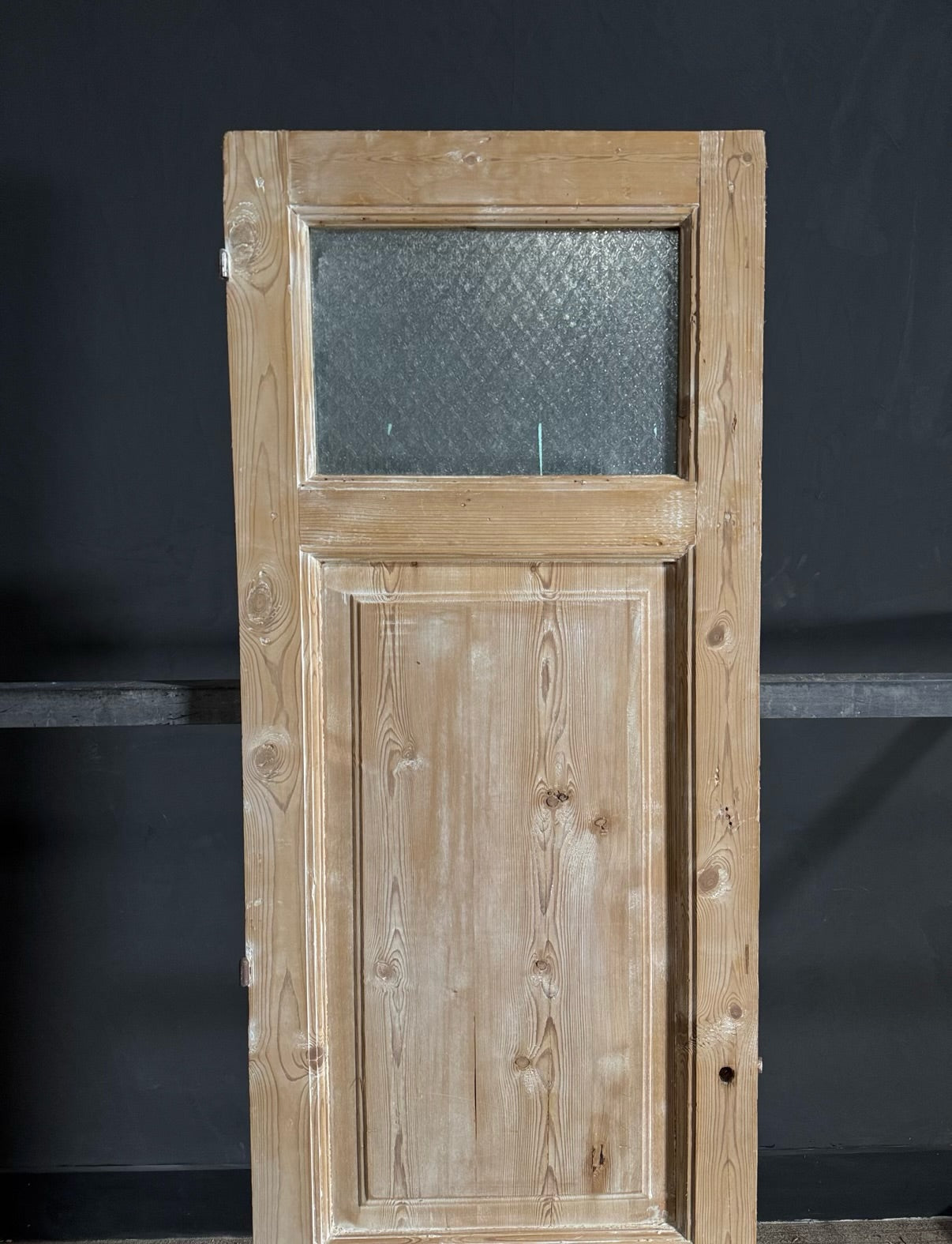 Antique Obscured Glass 1 Lite Single Door - 25.75x86.25 - N634