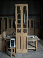 Slim Glass Antique French Doors - 25.5x102.25  G91