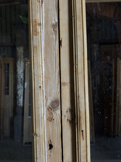 Antique Open Glass French Doors - 48.5x88.75 - L516