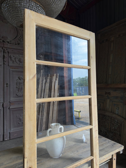 5 Lite Antique Glass Single Door - 32.25x88 K114
