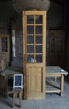 10 Lite Antique Glass Single Door - 25x98.5 K491