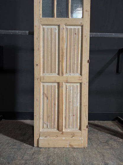 Antique Fluted Single Door - 28.25x85 - N77