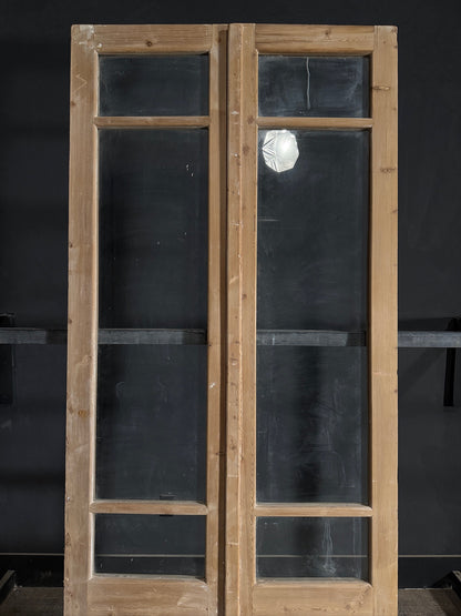Antique Glass French Doors - 44x100.5 - N486
