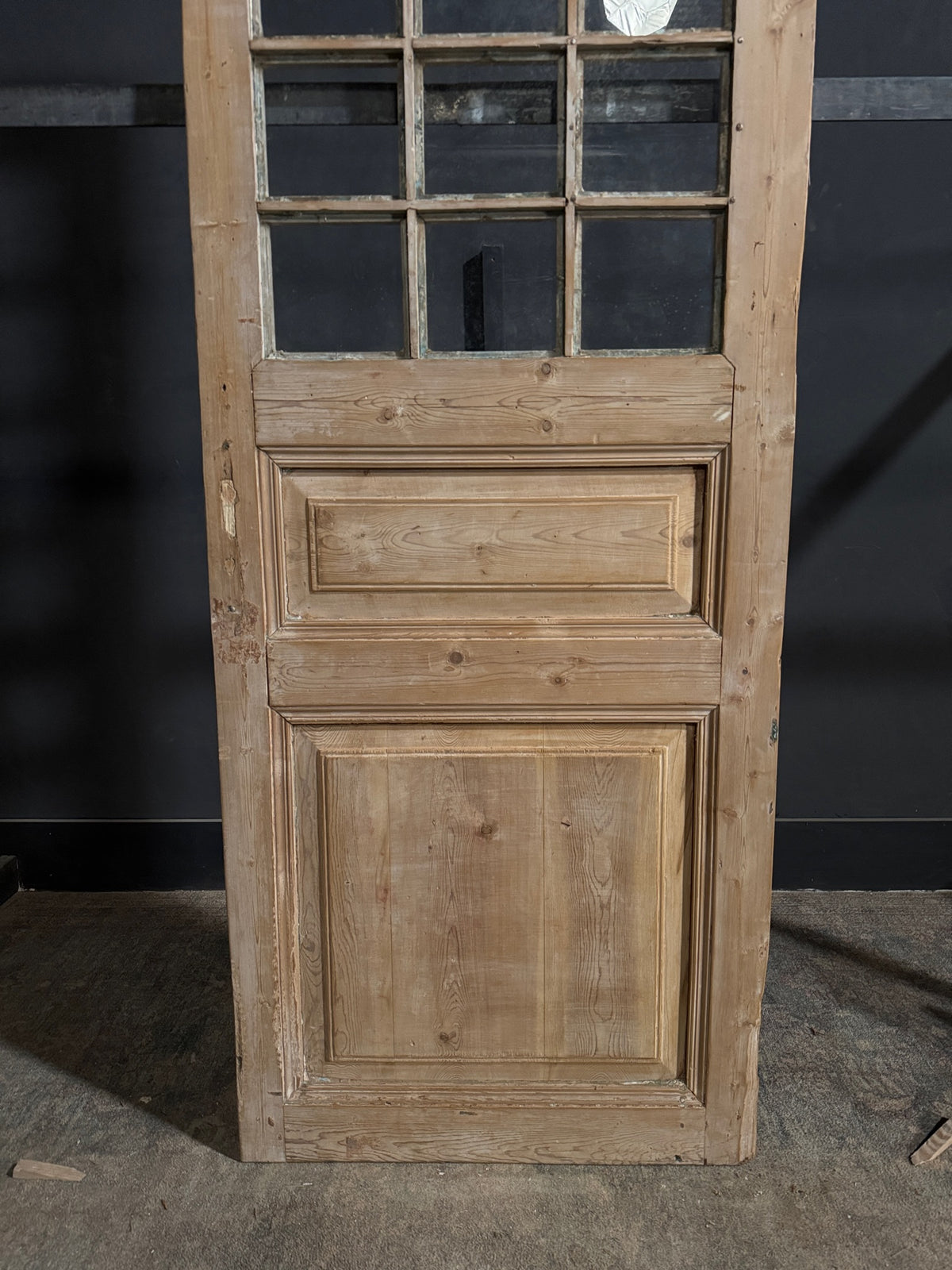 Antique Glass 18 Lite Single Door - 30.75x94 - N694