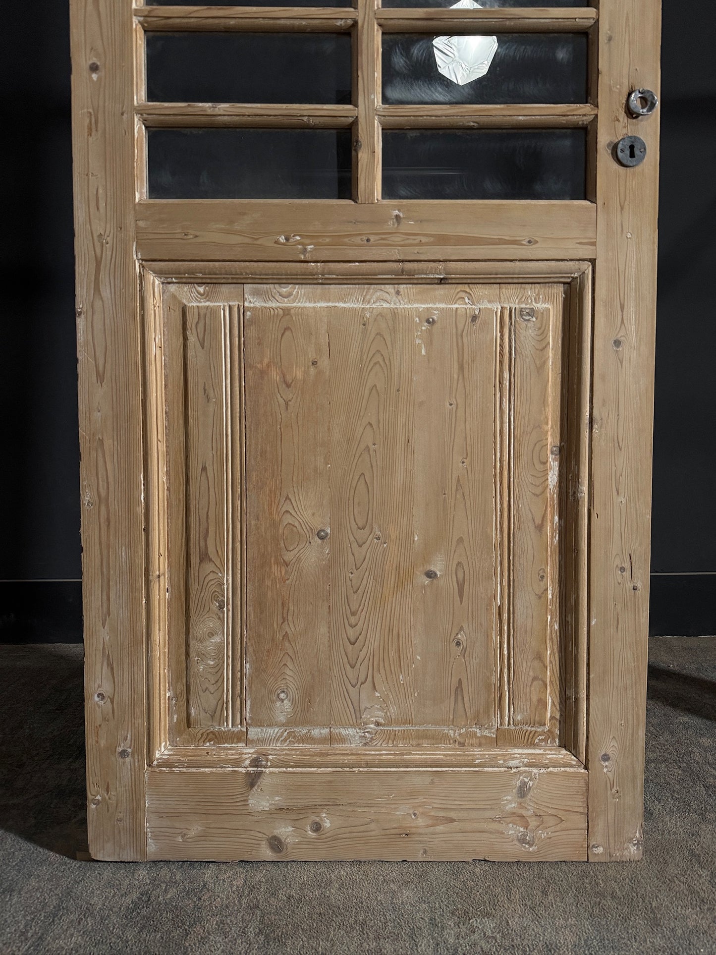Antique Glass 6 Lite Single Door - 32.5x84 - N435