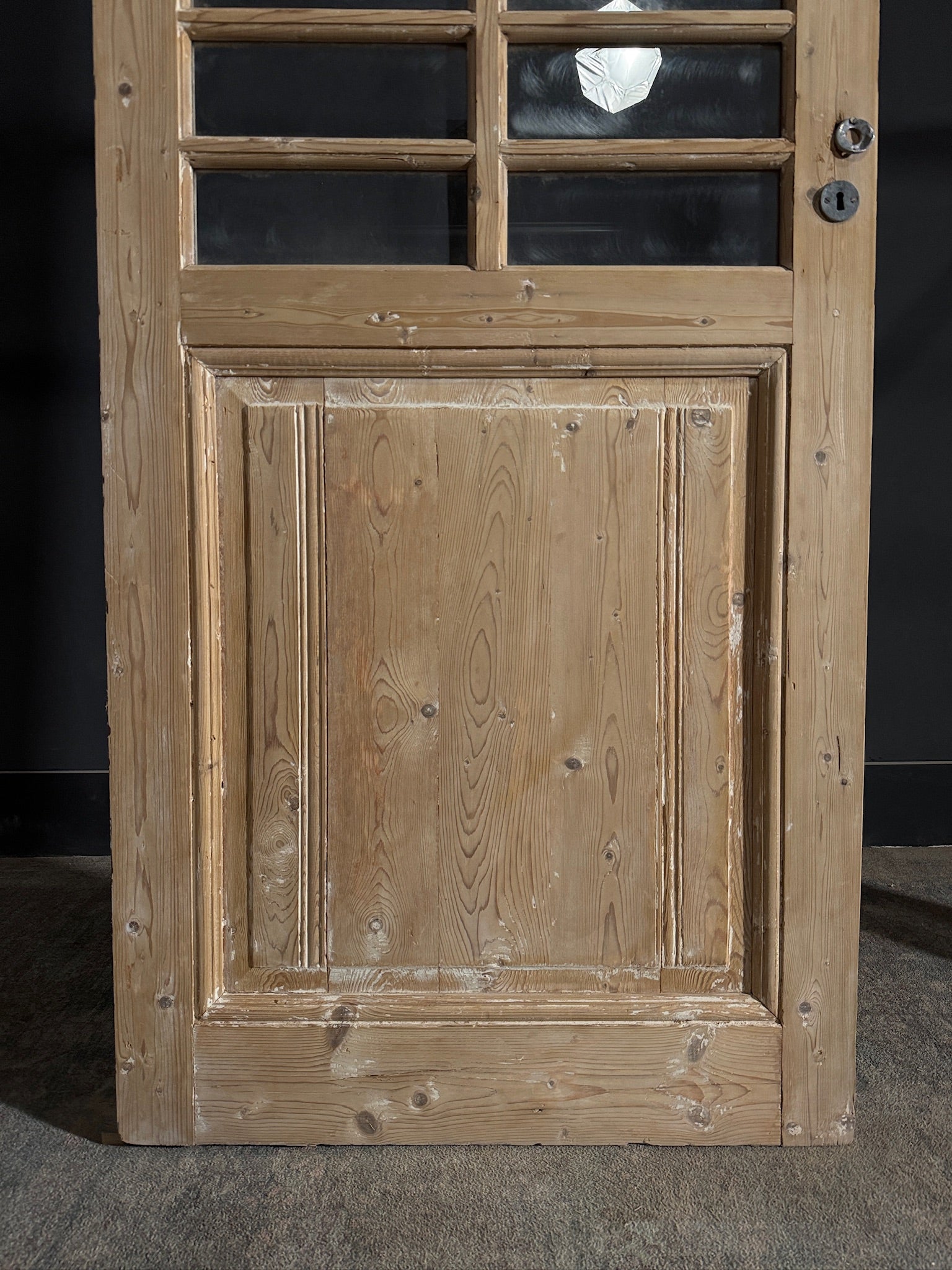 Antique Glass 6 Lite Single Door - 32.5x84 - N435