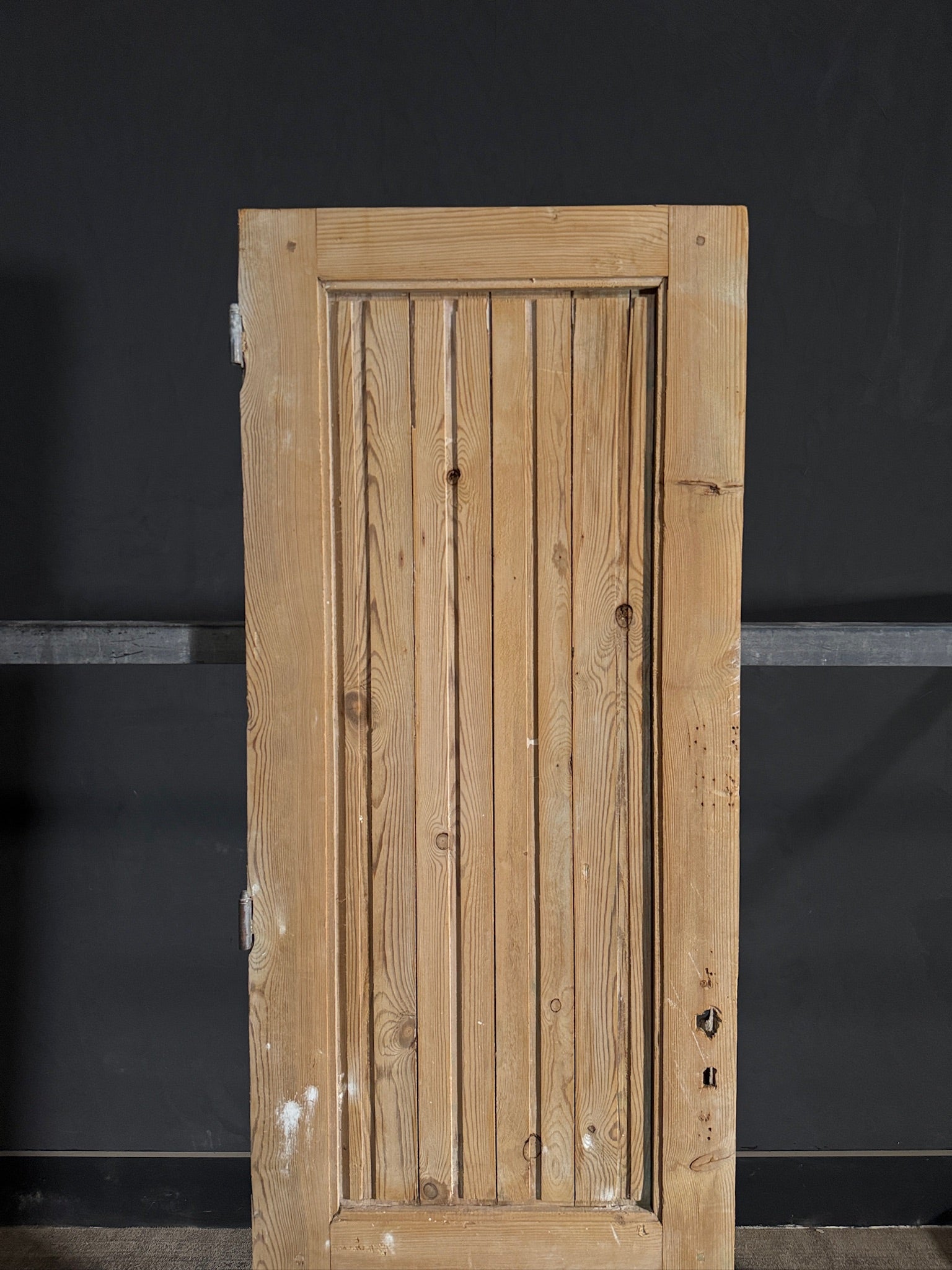 Antique Fluted 2 Panel Single Door - 23.75x79.5 - N457