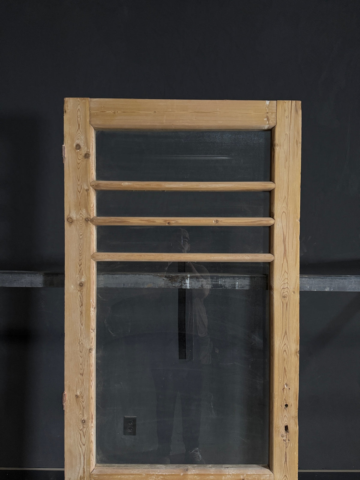 Antique Glass Single Door - 31x83 - N519